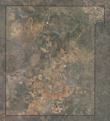 Cottle County TX USGS imagery and topo map