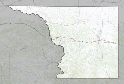 Crockett County TX USGS topo map