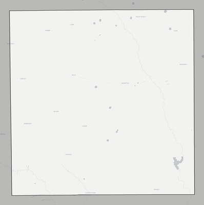 Crosby County TX county basemap context