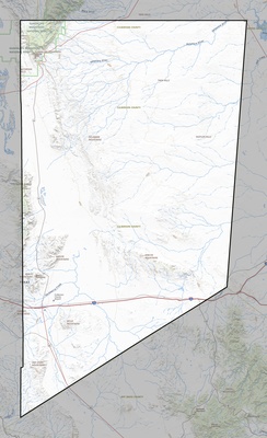 Culberson County TX USGS topo map