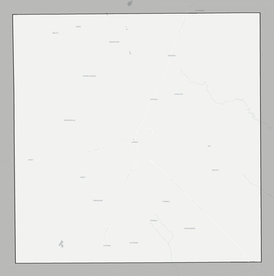 Dawson County TX county basemap context