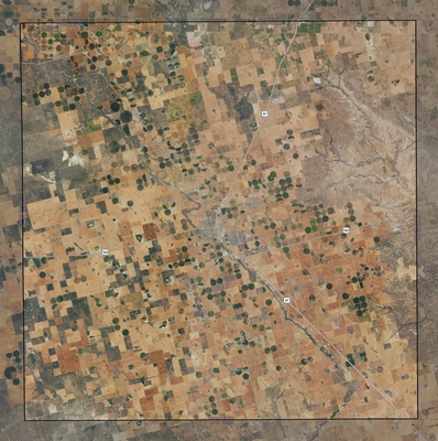 Dawson County TX USGS imagery and topo map