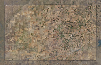 Deaf Smith County TX USGS imagery and topo map