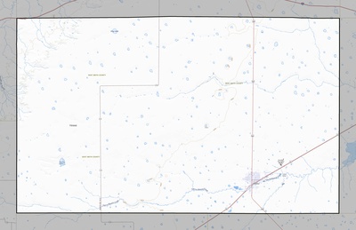 Deaf Smith County TX USGS topo map