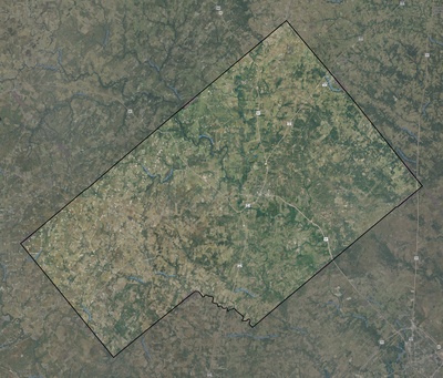 DeWitt County TX USGS imagery and topo map