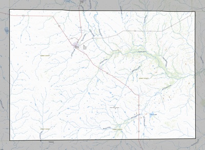 Dimmit County TX USGS topo map