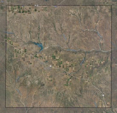 Donley County TX USGS imagery and topo map