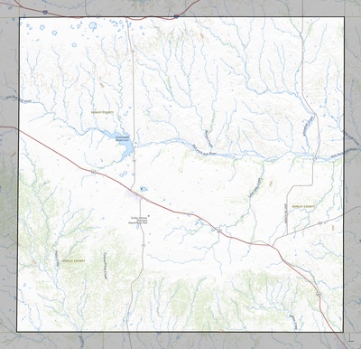 Donley County TX USGS topo map