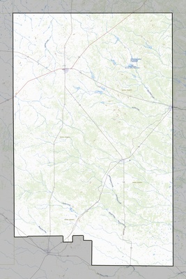 Duval County TX USGS topo map