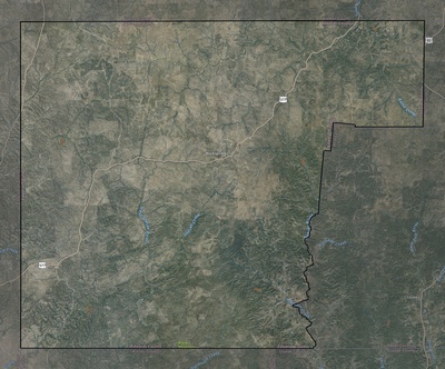 Edwards County TX USGS imagery and topo map