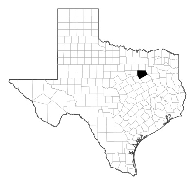 Ellis County in Texas