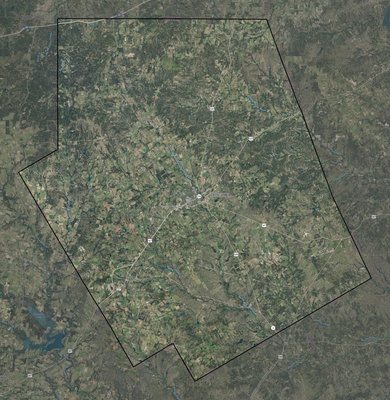 Erath County TX USGS imagery and topo map