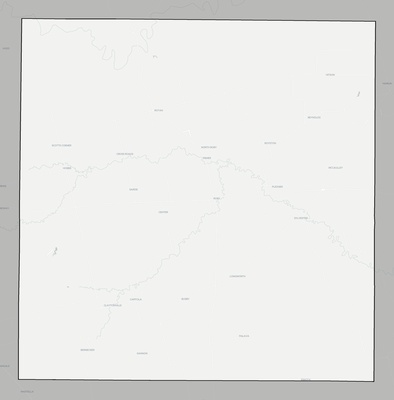 Fisher County TX county basemap context