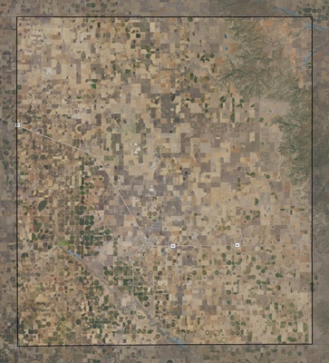 Floyd County TX USGS imagery and topo map