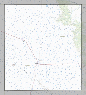 Floyd County TX USGS topo map