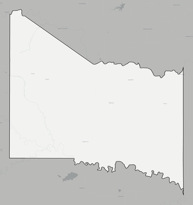 Foard County TX county basemap context