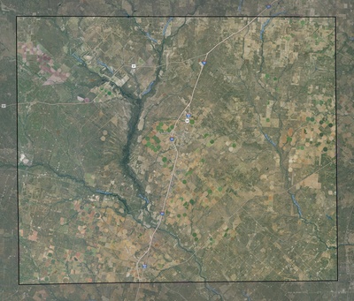 Frio County TX USGS imagery and topo map