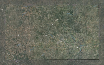 Gillespie County TX USGS imagery and topo map