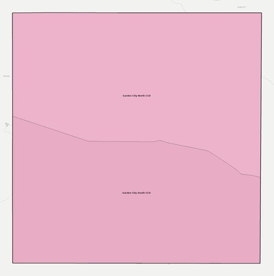 Glasscock County TX townships and subdivisions map