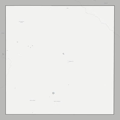 Glasscock County TX county basemap context
