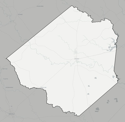 Goliad County TX county basemap context