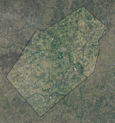 Gonzales County TX USGS imagery and topo map