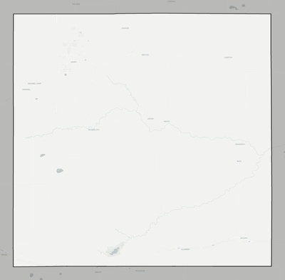 Gray County TX county basemap context