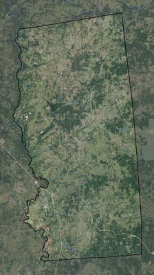Grimes County TX USGS imagery and topo map