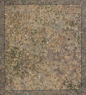 Hale County TX USGS imagery and topo map
