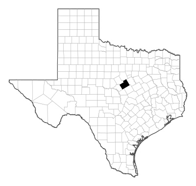 Hamilton County in Texas