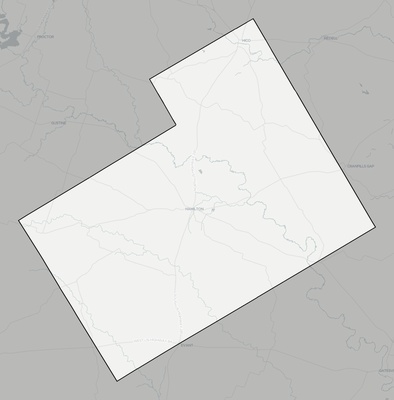 Hamilton County TX county basemap context
