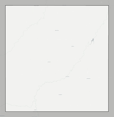 Hansford County TX county basemap context