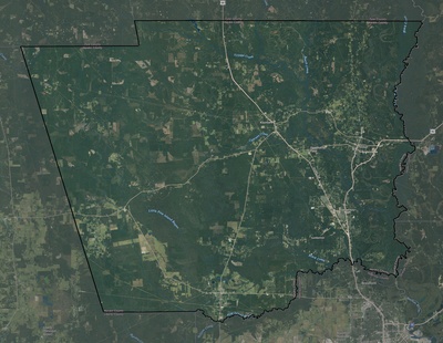 Hardin County TX USGS imagery and topo map