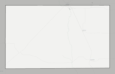 Hartley County TX county basemap context