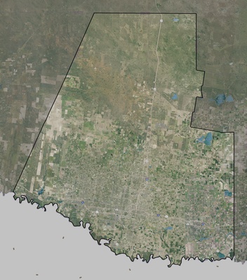 Hidalgo County TX USGS imagery and topo map