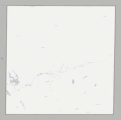 Howard County TX county basemap context