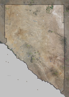 Hudspeth County TX USGS imagery and topo map