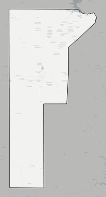 Jim Wells County TX county basemap context