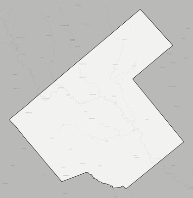 Karnes County TX county basemap context