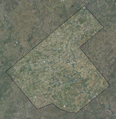 Karnes County TX USGS imagery and topo map