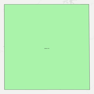 King County TX townships and subdivisions map