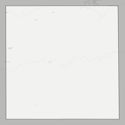 King County TX county basemap context