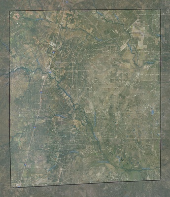 La Salle County TX USGS imagery and topo map