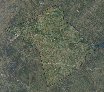 Lee County TX USGS imagery and topo map