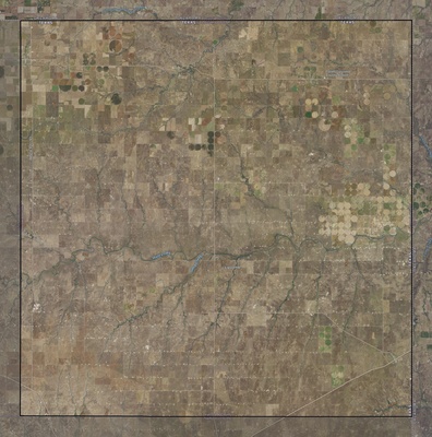 Lipscomb County TX USGS imagery and topo map