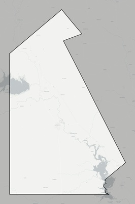 Live Oak County TX county basemap context