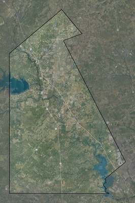 Live Oak County TX USGS imagery and topo map