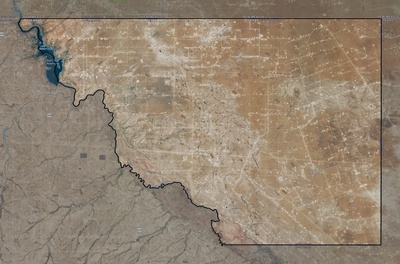 Loving County TX USGS imagery and topo map