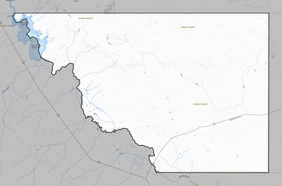 Loving County TX USGS topo map