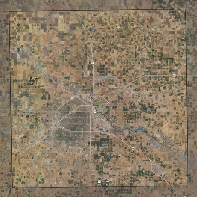 Lubbock County TX USGS imagery and topo map